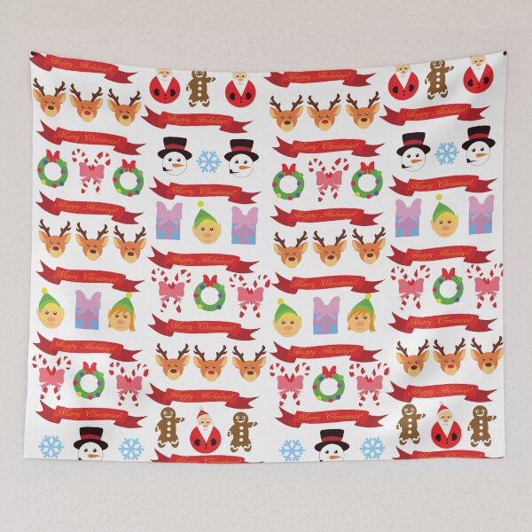 Item preview, Cute Christmas Pattern designed and sold by TheKohakuDragon.