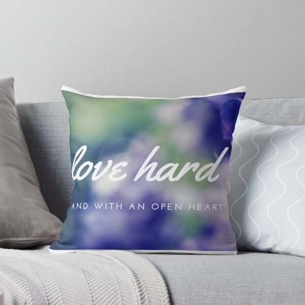 Item preview, love hard designed and sold by choosehappiness.