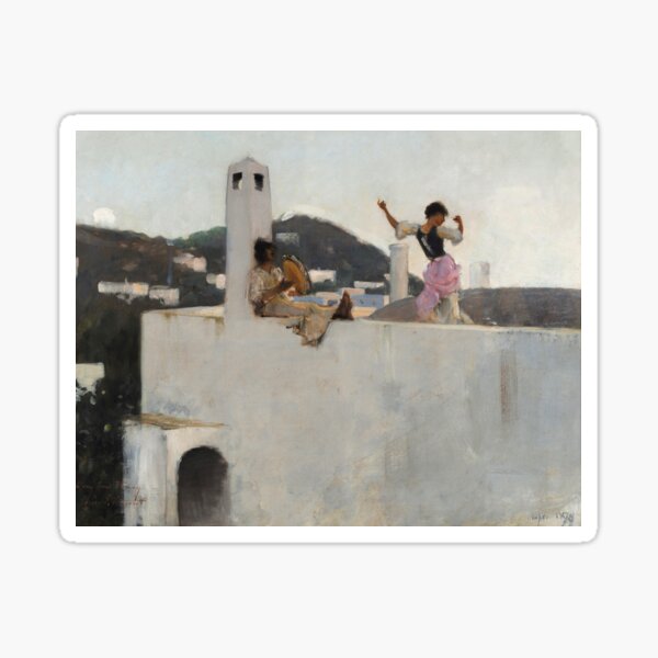 Item preview, John Singer Sargent "Capri" designed and sold by Alexandra Dahl.