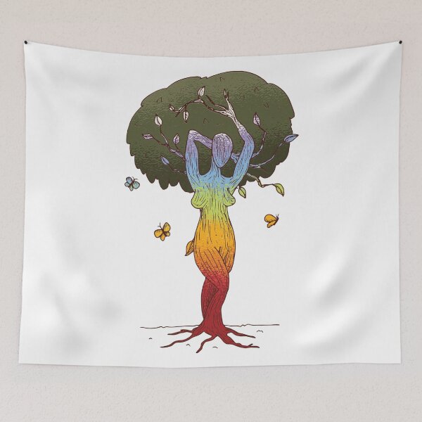 Item preview, Chakra DNA Tree of Life Female. designed and sold by emphatic.