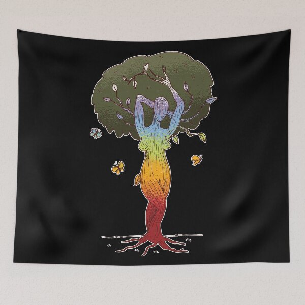 Item preview, Chakra DNA Tree of Life Female. designed and sold by emphatic.