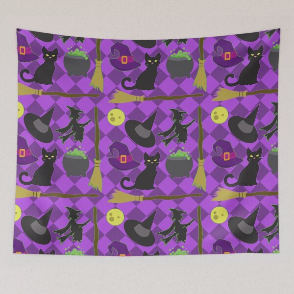 Item preview, Halloween Witch Pattern designed and sold by TheKohakuDragon.