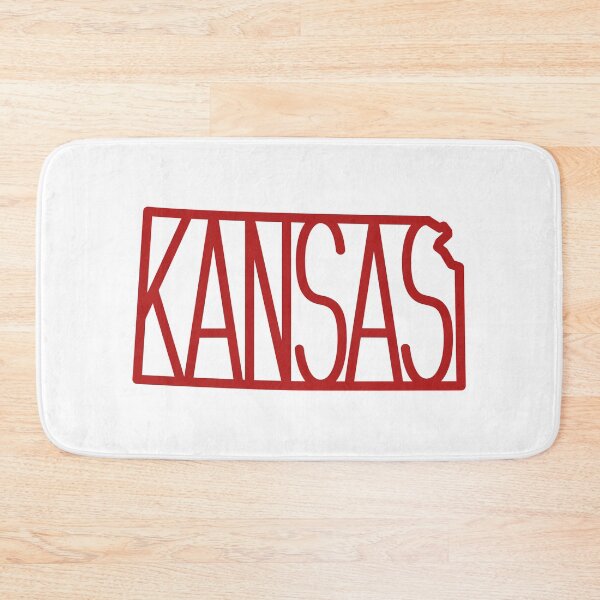 Item preview, State of Kansas Typography - Red designed and sold by kericanfly.