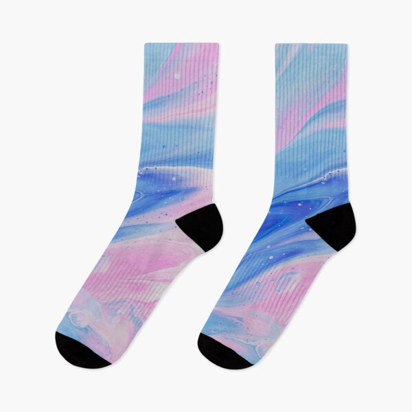 Item preview, Pink & Blue Watercolor Liquid Marble designed and sold by newburyboutique.