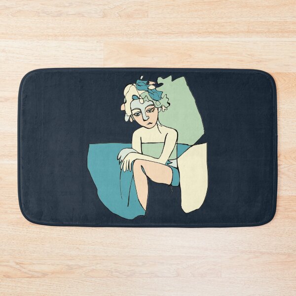 Item preview, Blue Blues Girl designed and sold by badlydrawnbabe.