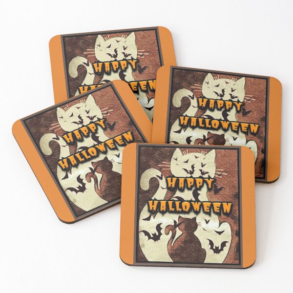 Item preview, Cats and Bats (Brown) designed and sold by PaniaBrown.