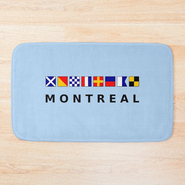 Item preview, Montreal Canada Nautical Sailing Flags Light-Color designed and sold by TinyStarCanada.