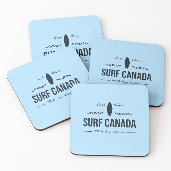 Item preview, Retro Surf Canada Light-Monotone designed and sold by TinyStarCanada.