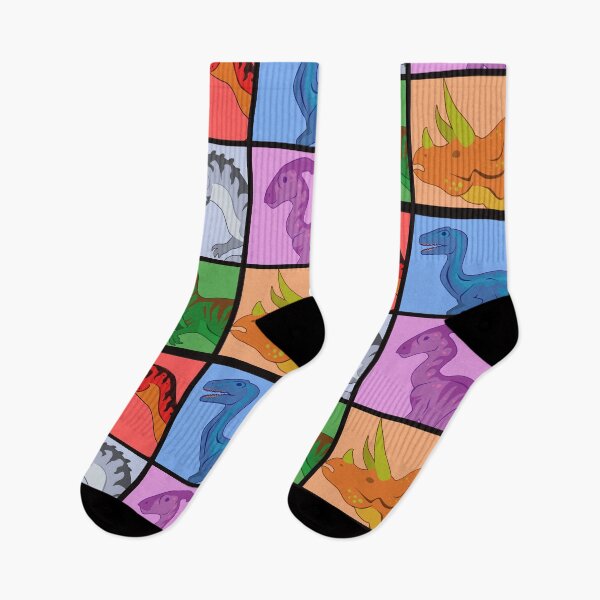 Item preview, Dinosaur Squares designed and sold by TheKohakuDragon.