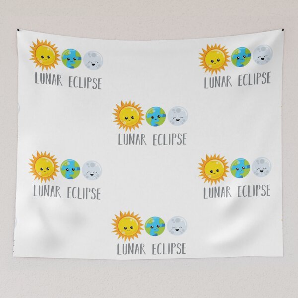 Item preview, Cute Lunar Eclipse designed and sold by ResistNow.