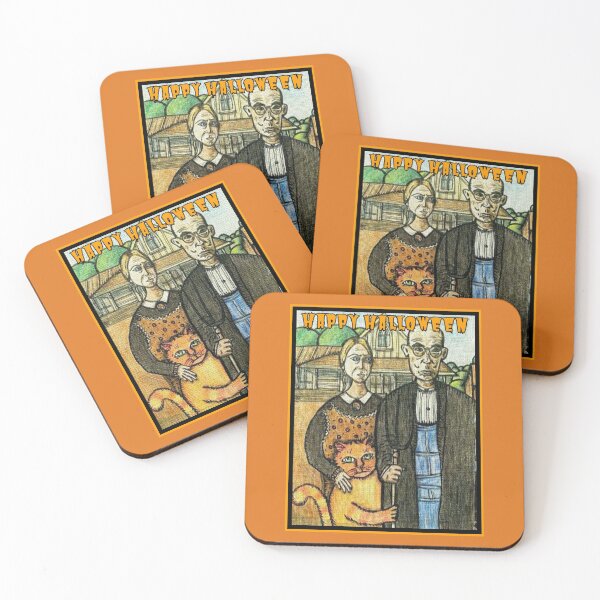 Item preview, American Gothic Halloween designed and sold by PaniaBrown.