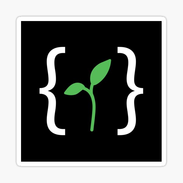 Coding Garden Logo Sticker