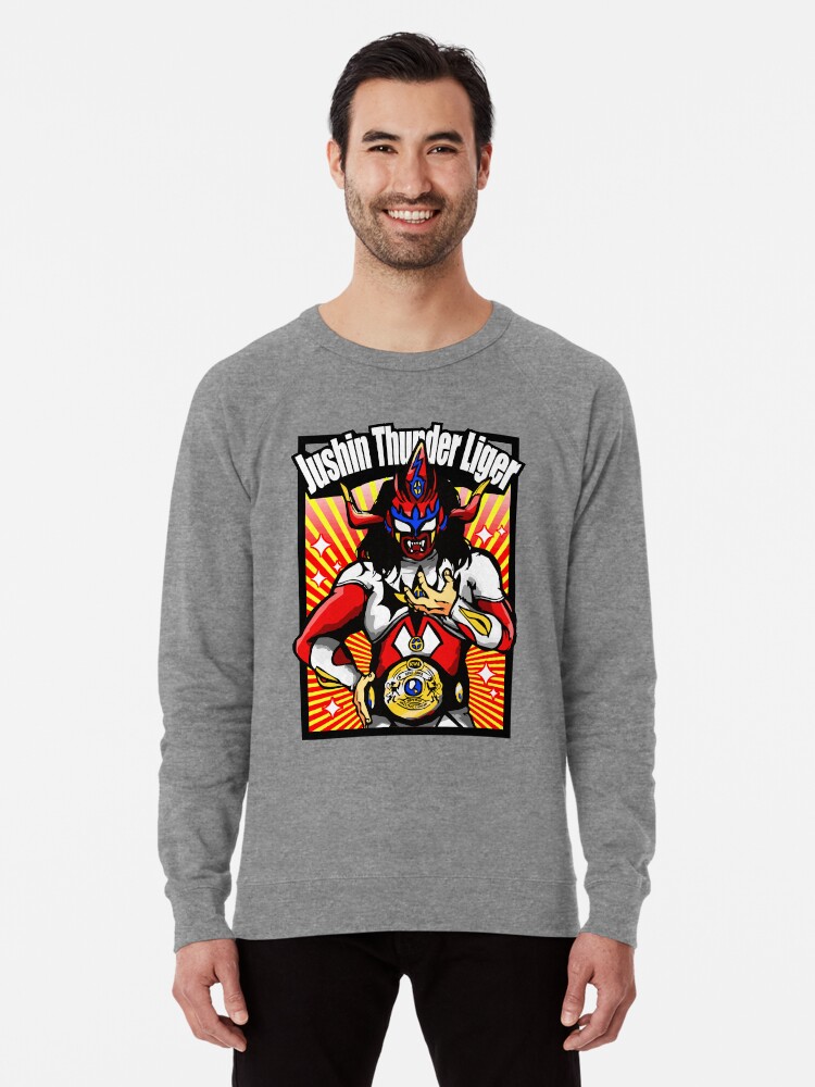 Wallpaper Jushin Thunder Liger Champion Lightweight Sweatshirt By Strongstyled Redbubble For Android Free