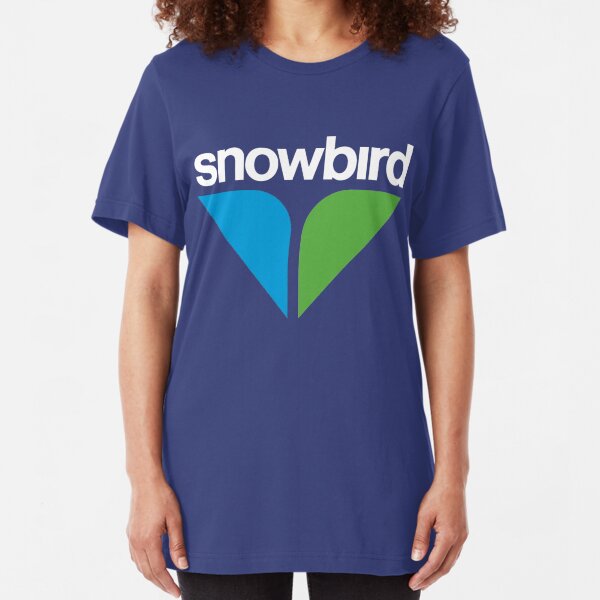 Snowbird Ski Resort Tourism T-Shirt Slim Fit T-Shirt