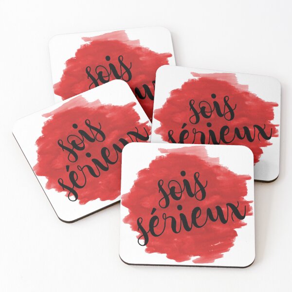 Item preview, Sois Sérieux (3) designed and sold by byebyesally.