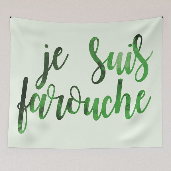 Item preview, Je Suis Farouche (1) designed and sold by byebyesally.