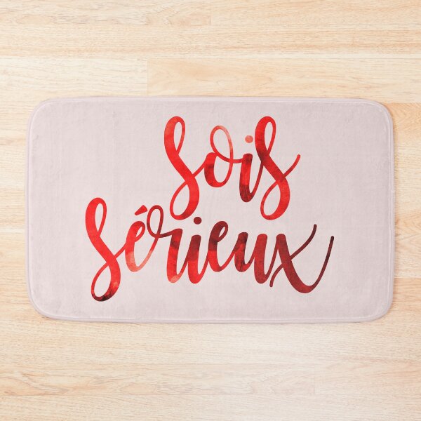 Item preview, Sois Sérieux (1) designed and sold by byebyesally.