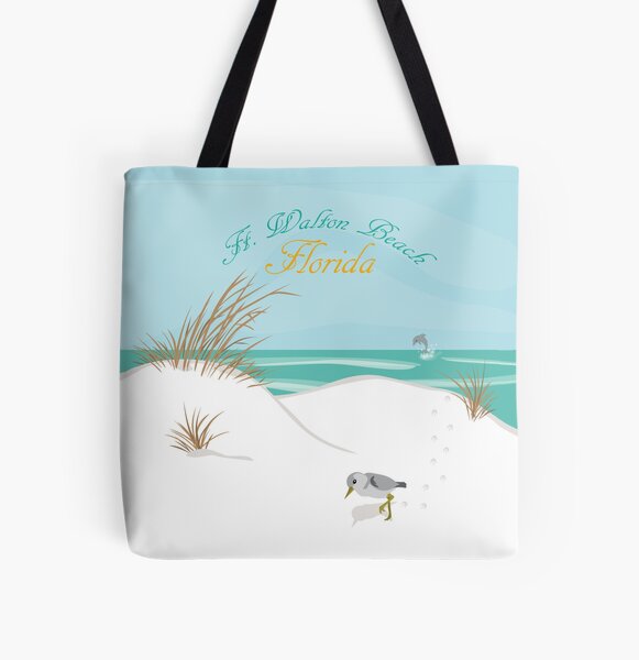 Vista previa del artículo con la obra «Playa Fort Walton, Florida», diseñado y vendido por TheKohakuDragon.