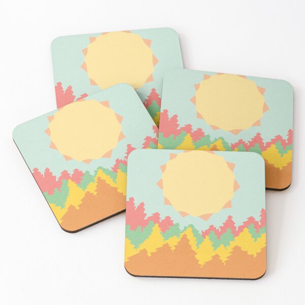 Item preview, Geometric Fall Landscape  designed and sold by Christine Crawford.