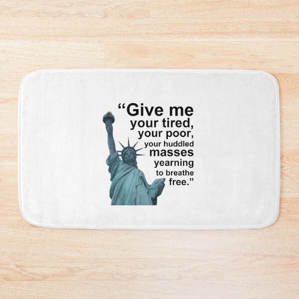 Item preview, Liberty - Give Me Your Tired, Your Poor, Your Huddled Masses designed and sold by ResistNow.