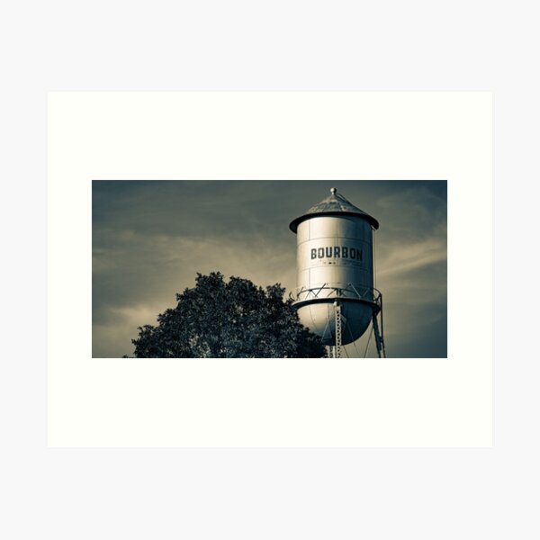 Item preview, Bourbon Landscape Panorama - Sepia Edition designed and sold by Gregory Ballos.