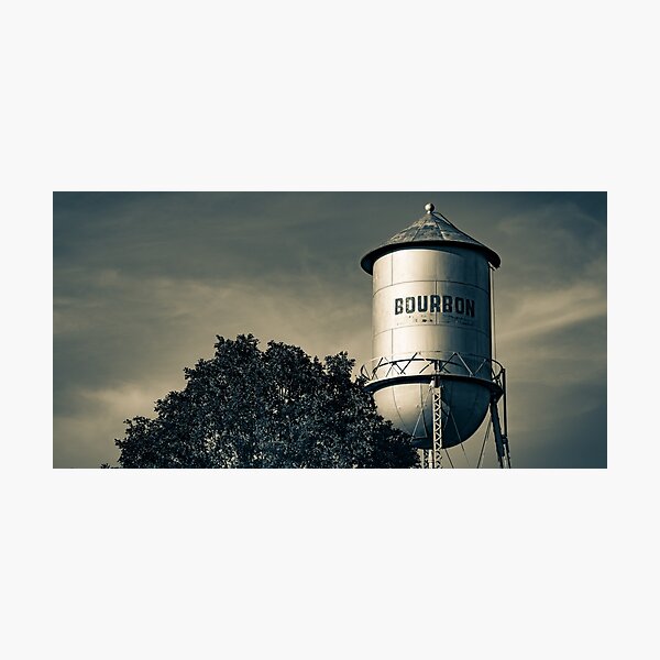 Item preview, Bourbon Landscape Panorama - Sepia Edition designed and sold by Gregory Ballos.