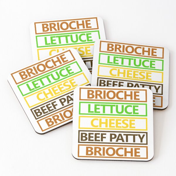 Item preview, Burger Minimalistic Typography designed and sold by felixbunny.