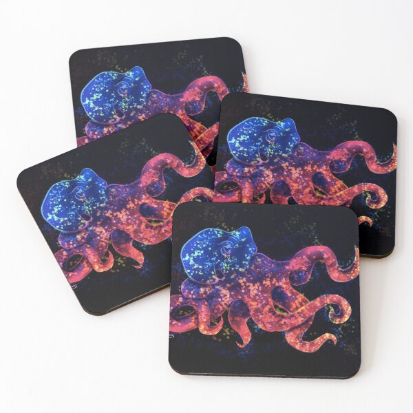 Item preview, Neon Octopus  designed and sold by Emme498.