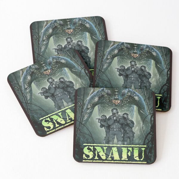 Item preview, SNAFU: Black Ops - Book Cover designed and sold by BrownRoach.