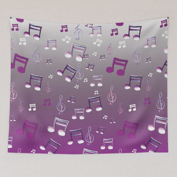 Item preview, Purple Notes designed and sold by digitaldoodlers.