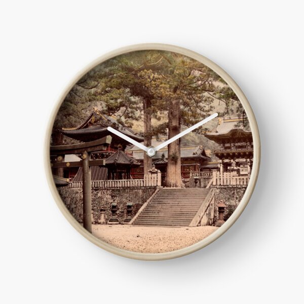 Bronze portal, Nikko Clock