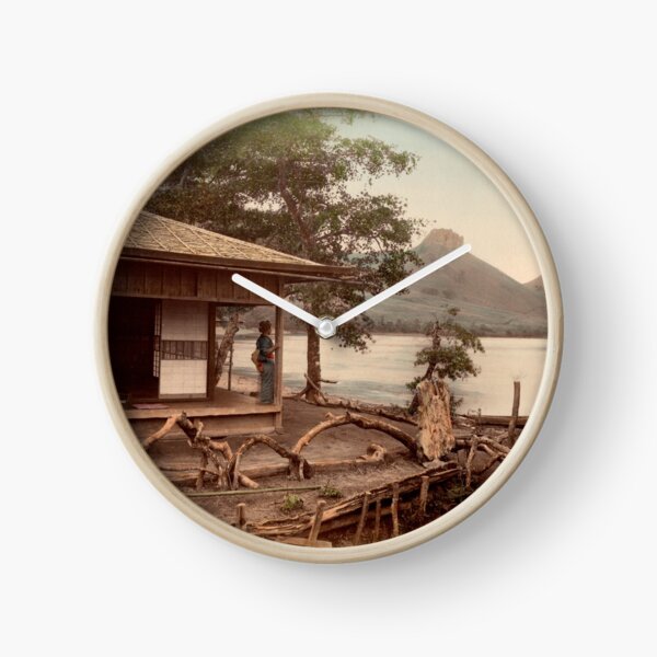 Haruna Lake tea house Clock