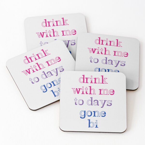 Item preview, Drink With Me To Days Gone Bi #1 designed and sold by byebyesally.