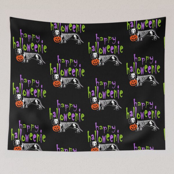 Item preview, Halloween Lover Happy Halloweenie Dachshund designed and sold by RiffXS.