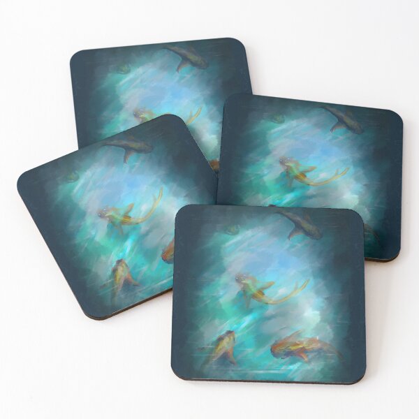 Item preview, Koi pond bliss designed and sold by jcweaverart.