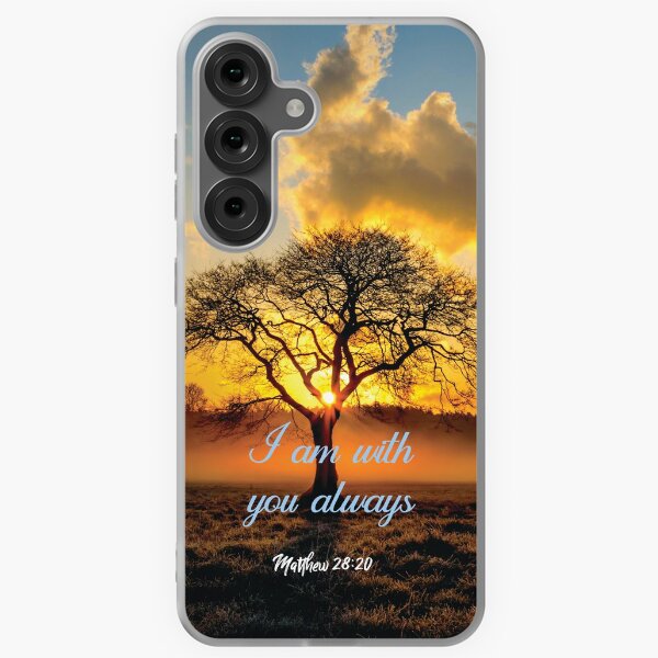 Item preview, With You Always, Matthew 28 Sunrise Image designed and sold by BeLightCases.
