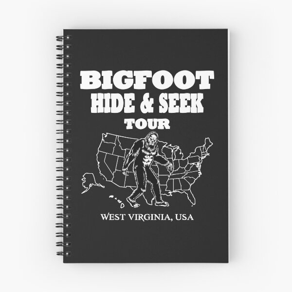 Item preview, Bigfoot Hide & Seek Concert tee graphic WEST VIRGINIA gift designed and sold by BRtisticDesigns.