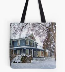 Snowstorm Tote Bag