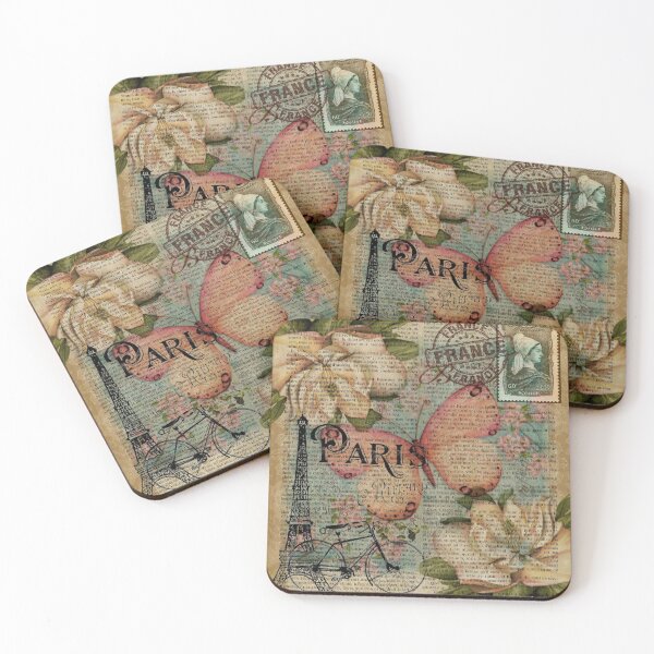 Item preview, Paris card print designed and sold by Art by Lilia.