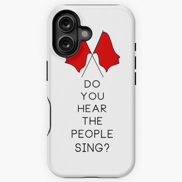 Item preview, Do you hear the people sing? - WHITE (Les Misérables) designed and sold by byebyesally.
