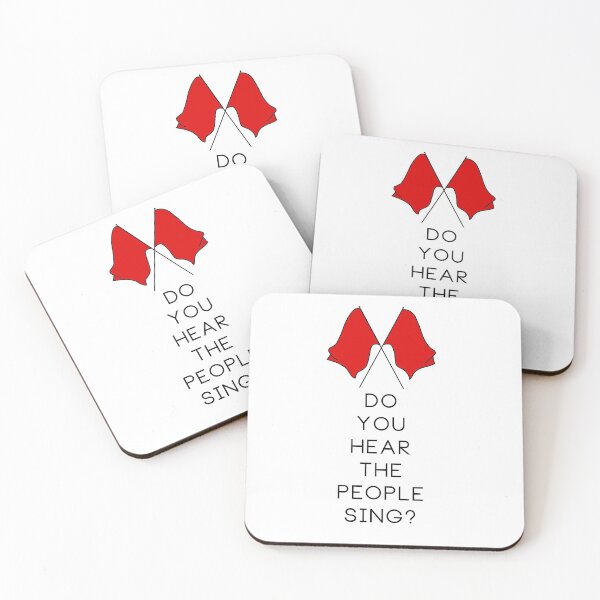 Item preview, Do you hear the people sing? - WHITE (Les Misérables) designed and sold by byebyesally.