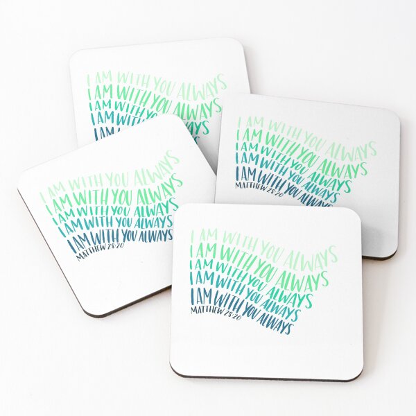 Item preview, Matthew 28:20 Stacked Verse designed and sold by lizbethm14.