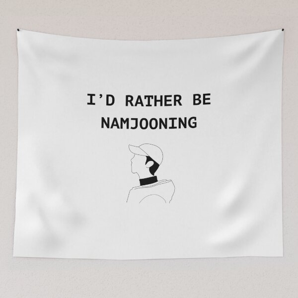 Item preview, I'd Rather Be Namjooning - Kim Namjoon - BTS designed and sold by CactusPop.