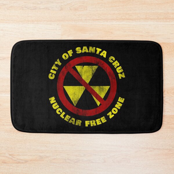Item preview, City Of Santa Cruz Nuclear Free Zone Grunge designed and sold by LimeStorm.