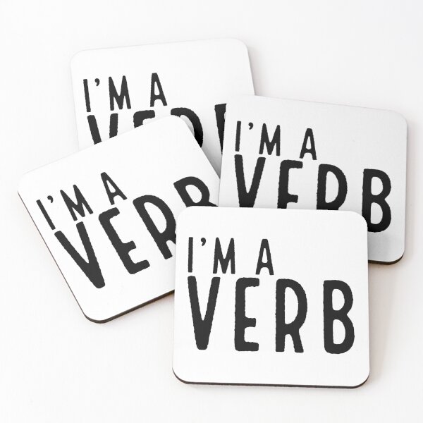 Item preview, I'm A Verb designed and sold by tristahx.