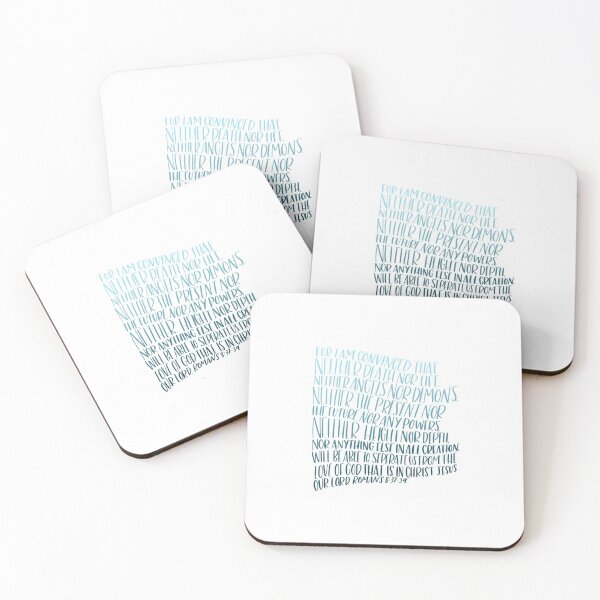 Item preview, Nothing Can Separate Us From the Love of God Verse designed and sold by lizbethm14.