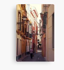 Streets of Seville - Spain Metal Print