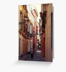Streets of Seville - Spain Greeting Card