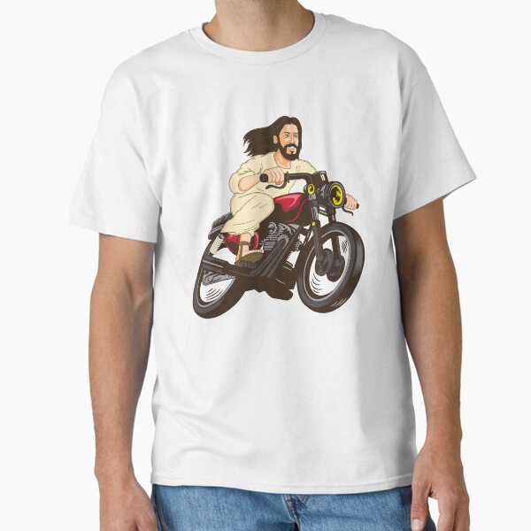 Item preview, Christ on a Motor Bike - Funny Religious Lord Jesus Church Group Easter Gift designed and sold by TangoCharlieNZ.