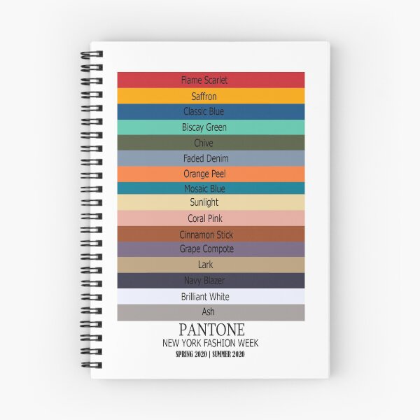 Item preview, All the Colours of  New York Fashion Week Spring 2020 - Summer 2020  INCLUDING COLOUR OF THE YEAR 2020 CLASSIC BLUE designed and sold by ozcushions.